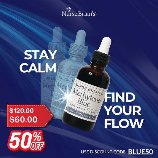 Nurse Brian's Methylene Blue (50% off with code)