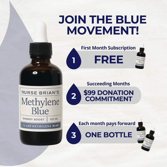 Nurse Brian's Methylene Blue 3.4oz Free